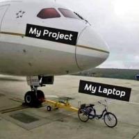 تناسب لپ تاپ و پروژه